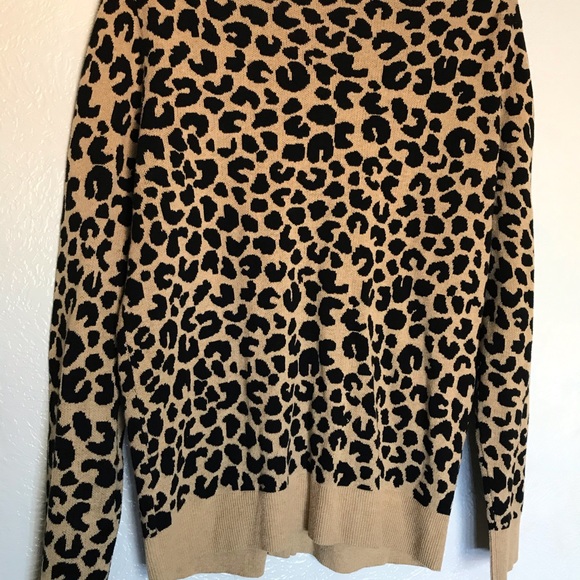 a.n.d Cardigan Sweater animal print XL - Picture 2 of 5